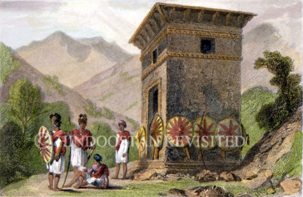/data/Original Prints/Topography Views, City Views, Landscapes/GAURD HOUSE NEAR TASSISUDON.jpg
